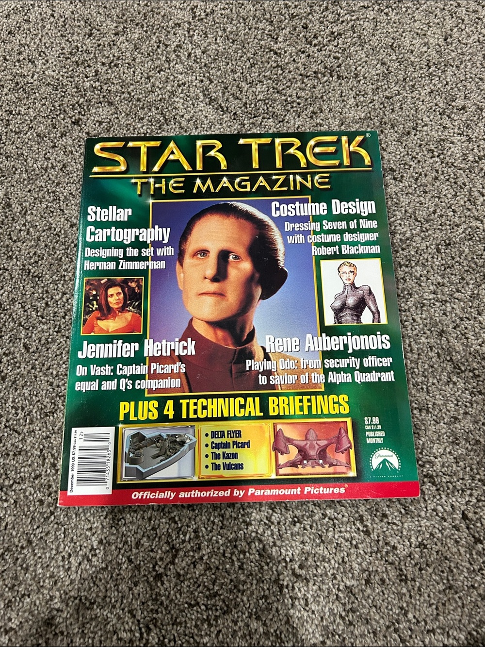 Star Trek The Magazine - Green Cover